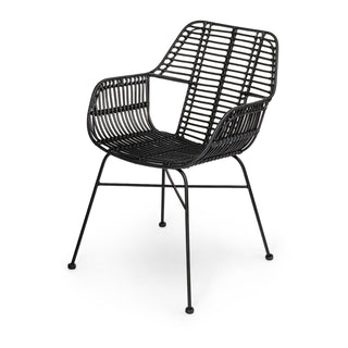 Palm armstoel-Outdoor meubilair-FLEXFURN-Wit-Beige-Buro International