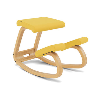 Variable Balans kniestoel-Ergonomische stoelen-VARIER FURNITURE AS-Revive Geel 424-Natural-Buro International