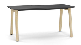 Nova Wood Single Desk-Bureautafels-NARBUTAS INTERNATIONAL UAB-Buro International