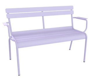 Luxembourg 2 - Seater Garden Bench-Outdoor meubilair-FERMOB-Buro International