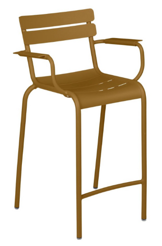 Luxembourg Bar Armchair-Outdoor meubilair-FERMOB-Buro International