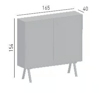 Cabinet 2027-Schuifdeurkasten-GABER SRL-Buro International