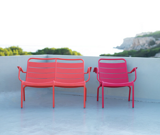 Luxembourg Duo Low Armchair-Outdoor meubilair-FERMOB-Buro International