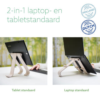 R-Go Treepod laptop en tabletstandaard-Multimedia Accessoires-R-GO TOOLS-Buro International