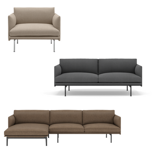 Outline Chair Sofa-Zitbanken-MUUTO A/S-Buro International