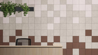 Akoestische Artwork Triangle Wandelementen