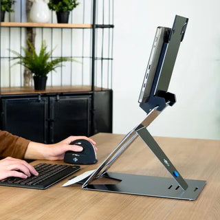 R-Go Riser Duo - Tablet en Laptopstandaard-Laptopstandaard-R-GO TOOLS-Buro International