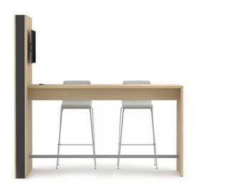 Media High table wall