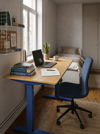 Jaswig zit-sta bureau 160x80 (eenmalig gebruikt) – Bieden vanaf €150
