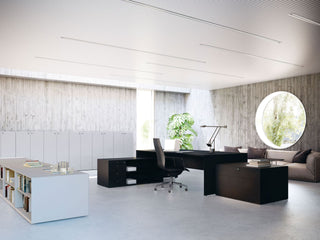 Quaranta 5 single desk-Bureautafels-FANTONI BELGIUM NV-Buro International