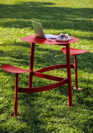 Bolder 2-Seat Rond Table-Outdoor meubilair-FERMOB-Buro International