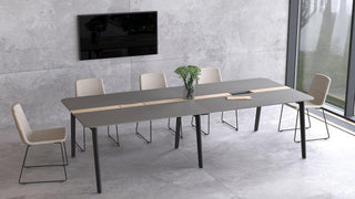 Nova wood meeting table-Tafels-NARBUTAS INTERNATIONAL UAB-Buro International