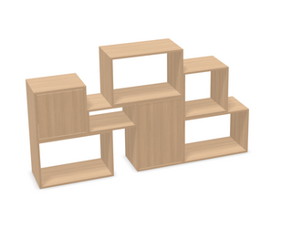 Stacked storage systeem-Rekken en roomdividers-MUUTO A/S-Buro International