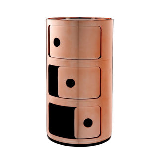 Componibili Metal-Opbergkasten-KARTELL S.P.A.-Coppery-3 laden-Buro International
