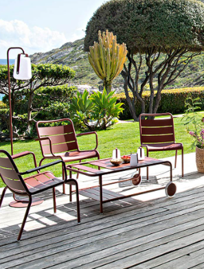 Luxembourg Lounge Chair-Outdoor meubilair-FERMOB-Buro International