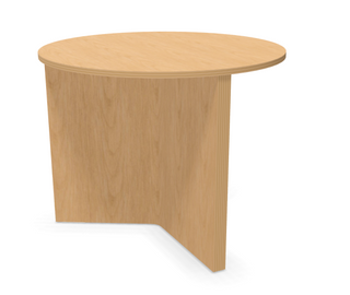Slit Table Wood Round