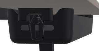 Universele kabelgoot enkele bureau